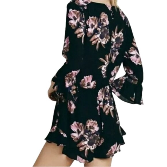 Free People All The Right Ruffles Romper - Picture 2 of 14